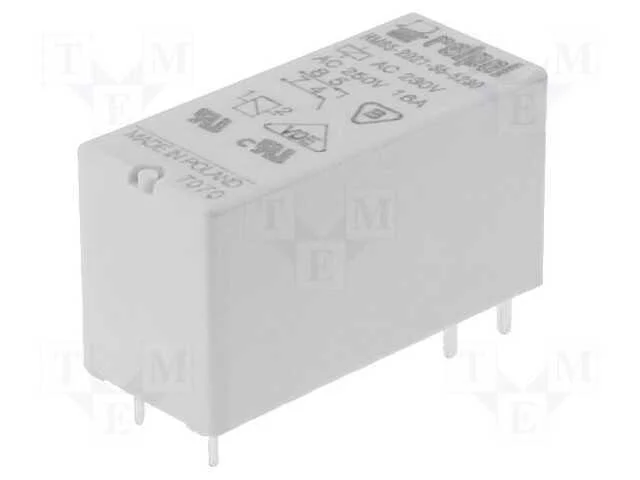 Rel&eacute;: Eletromagn&eacute;tico, Spst-No, Ubobina: 24vac, 16a/250vac, Pcb
