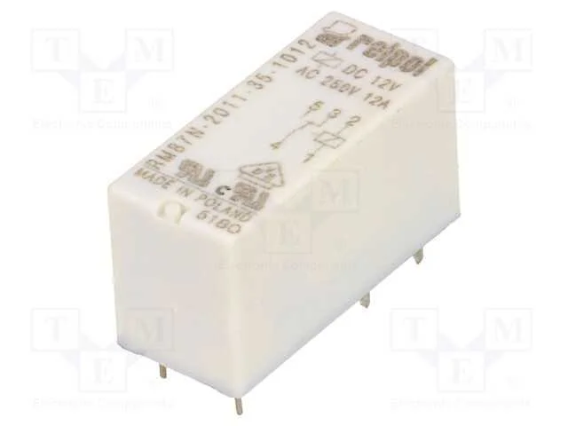 Rel&eacute;: Eletromagn&eacute;tico, Spdt, Ubobina : 12vdc, 12a, 12a/250vac, Ip67