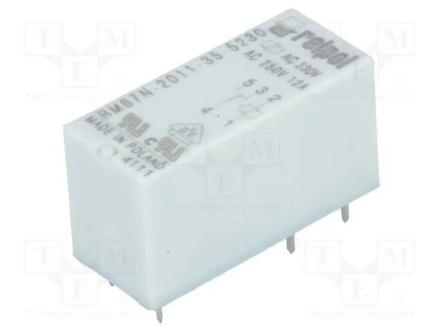 Rel&eacute;: Eletromagn&eacute;tico, Spdt, Ubobina: 230vac, 12a, 12a/250vac, Ip67