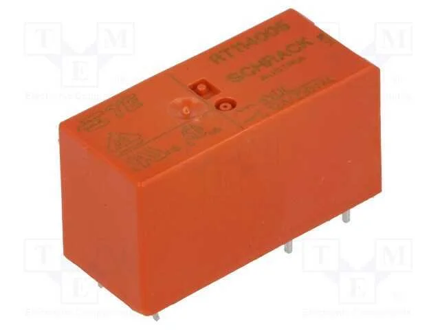 Rel&eacute;: Eletromagn&eacute;tico, Spdt, Ubobina : 6vdc, Icontactos Max: 12a