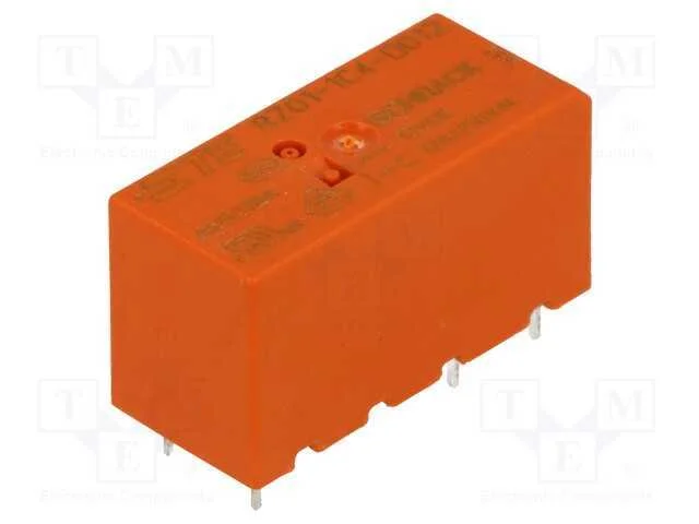 Rel&eacute;: Eletromagn&eacute;tico, Spdt, Ubobina : 12vdc, 12a, 12a/250vac, Pcb