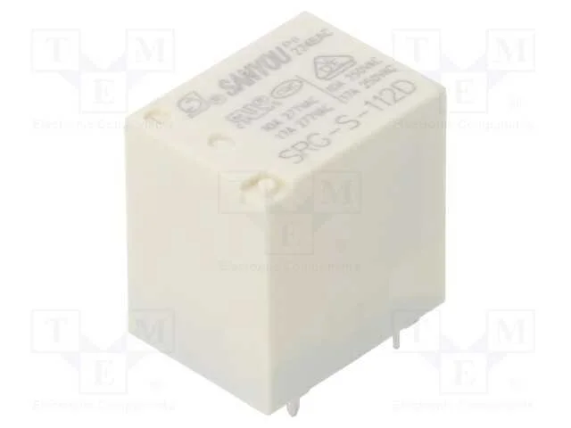 Rel&eacute;: Eletromagn&eacute;tico, Spdt, Ubobina : 12vdc, Icontactos Max: 20a
