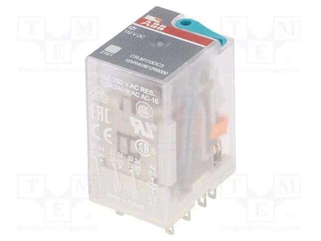Rel&eacute;: eletromagn&eacute;tico, 3PDT, Ubobina : 110VDC, Ic.