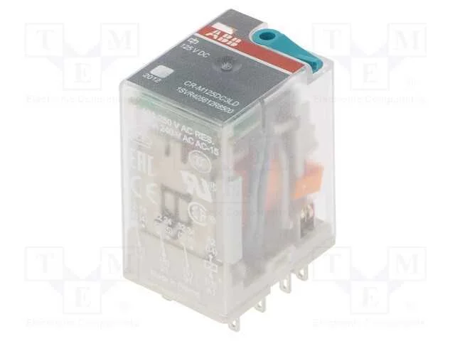 Rel&eacute;: Eletromagn&eacute;tico, 3pdt, Ubobina : 125vdc, Icontactos Max: 10a