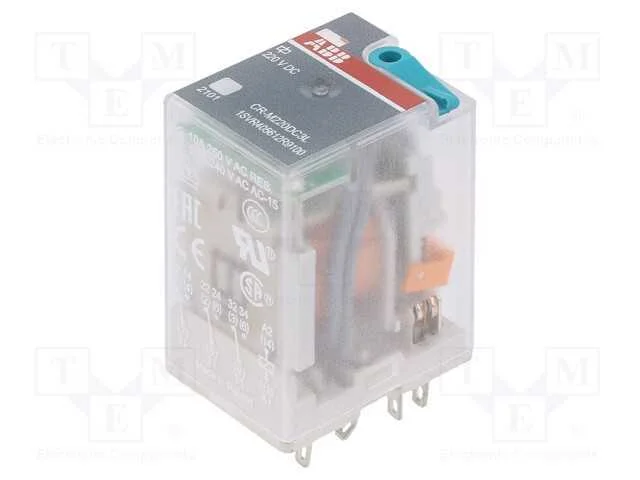 Rel&eacute;: Eletromagn&eacute;tico, 3pdt, Ubobina : 220vdc, Icontactos Max: 10a