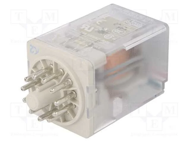 Rel&eacute;: Eletromagn&eacute;tico, 3pdt, Ubobina : 48vdc, Icontactos Max: 10a