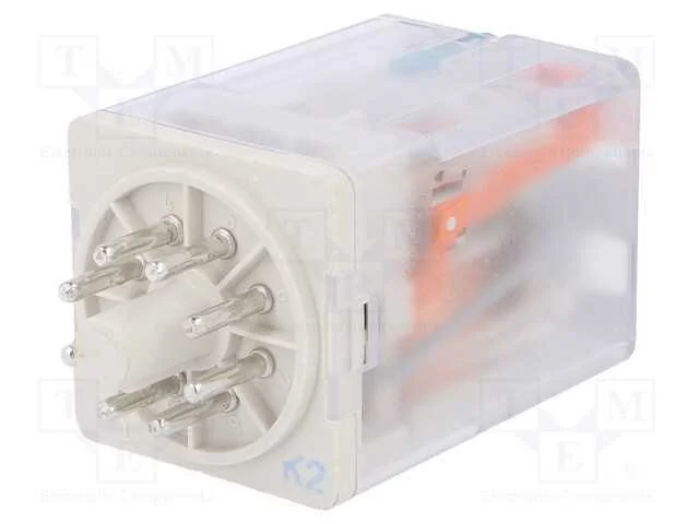 Rel&eacute;: eletromagn&eacute;tico, DPDT, Ubobina : 220VDC, Ic.