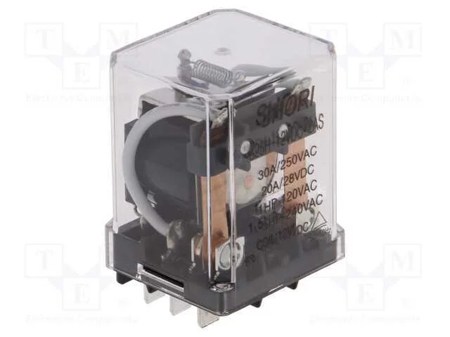 Rel&eacute;: eletromagn&eacute;tico, DPST-NO, 12VDC, Icontactos.