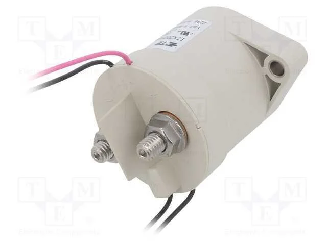 Rel&eacute;: Eletromagn&eacute;tico, Spst-No, 200a, Ubobina Min : 9vdc, Roscado