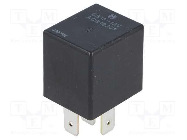 Rel&eacute;: eletromagn&eacute;tico, SPDT, Ubobina : 12VDC, 40A.