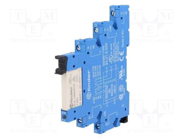 Rel&eacute;: de interface, SPDT, Ubobina : 24VDC, Ubobin.