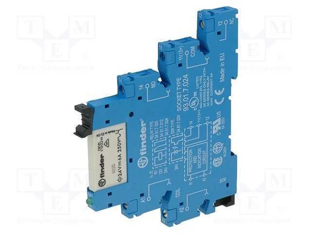 Rel&eacute;: de interface, SPDT, Ubobina : 12VDC, Ubobin.