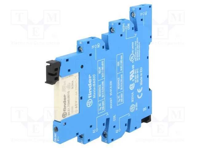 Rel&eacute;: de interface, SPDT, Ubobina: 230VAC, 6A, 6A.