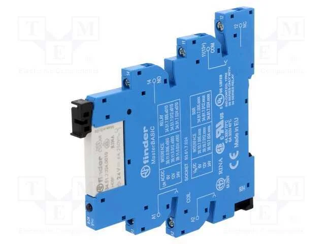 Rel&eacute;: de Interface, Spdt, Ubobina : 24vdc, Ubobina: 24vac, 6a