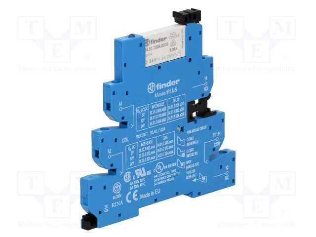 Rel&eacute;: de interface, SPDT, Ubobina : 24VDC, Ubobin.
