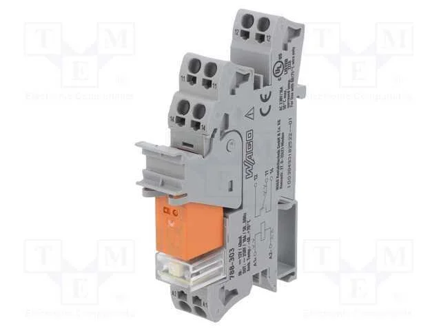 Rel&eacute;: de Interface, Spdt, Ubobina : 12vdc, 16a, 16a/250vac