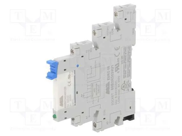 Rel&eacute;: de Interface, Spdt, Ubobina : 24vdc, 6a, 6a/250vac, 6a/30vdc