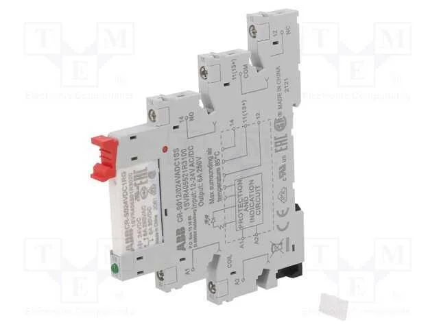 Rel&eacute;: de Interface, Spdt, Ubobina : 24vdc, Ubobina: 24vac