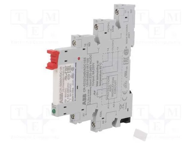 Rel&eacute;: de Interface, Spdt, Ubobina : 230vdc, Ubobina: 230vac