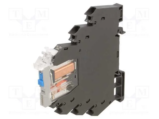 Rel&eacute;: de Interface, Spdt, Ubobina : 24vdc, Ubobina: 24vac, 6a, 100mo