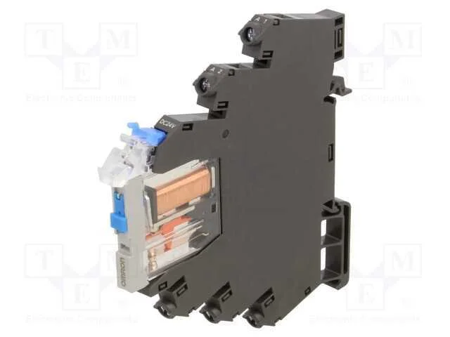 Rel&eacute;: de Interface, Spdt, Ubobina : 24vdc, 6a, 6a/250vac, 6a/30vdc