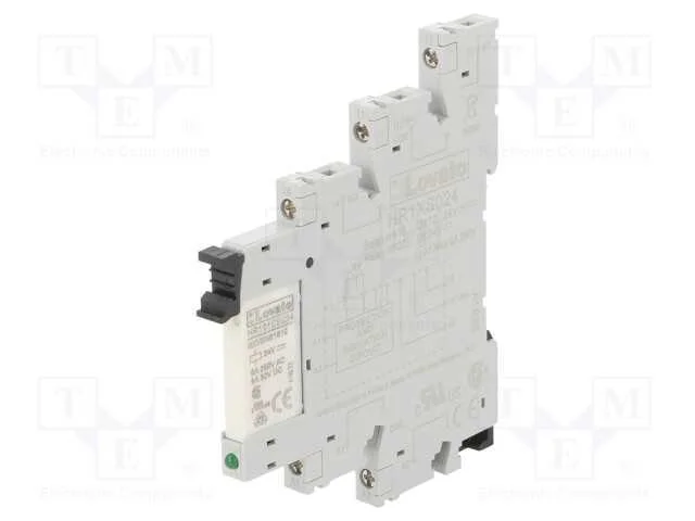 Rel&eacute;: de Interface, Spdt, Ubobina : 24vdc, Ubobina: 24vac, 6a