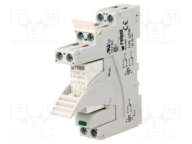 Rel&eacute;: de interface, DPDT, Ubobina : 12VDC, 8A, 8A.
