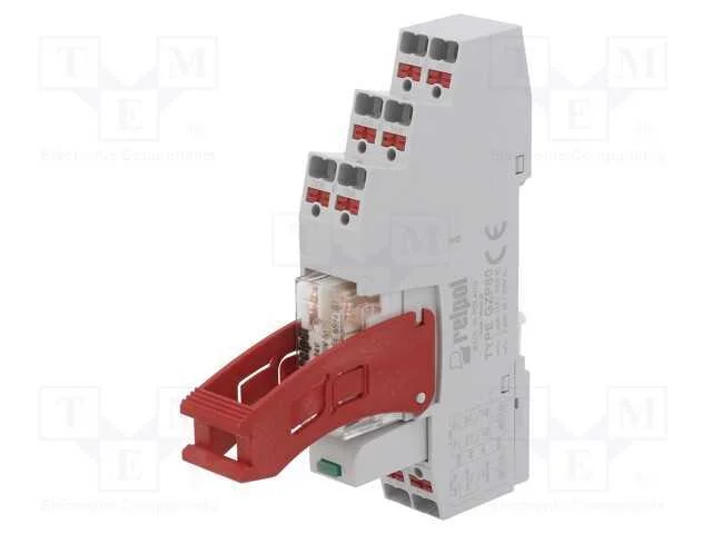 Rel&eacute;: de Interface, Dpdt, Ubobina: 24vac, 8a, 8a/250vac, 8a/24vdc