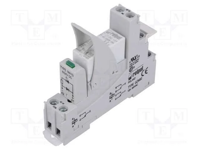 Rel&eacute;: de Interface, Spdt, Ubobina : 12vdc, 16a, 16a/250vac, 100mo