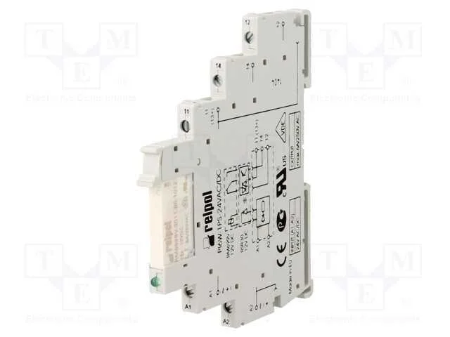 Rel&eacute;: de Interface, Spdt, Ubobina : 24vdc, Ubobina: 24vac, 6a, Spdt
