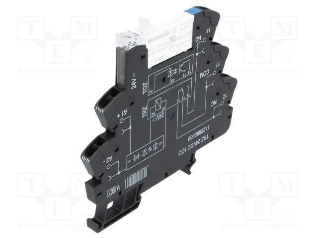 Rel&eacute;: de Interface, Spdt, Ubobina : 24vdc, 6a, Ucom: Max.250vdc