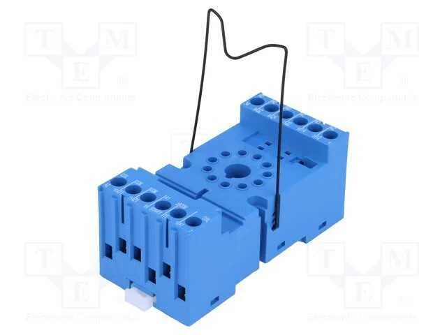 Base, Pin: 11, 10a, 250vac, No Painel,Para Trilho Din, S&eacute;rie: 60.13