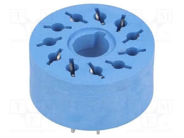 Base, Pin: 11, 10a, 250vac, Pcb, para Impressos, S&eacute;rie: 60.13
