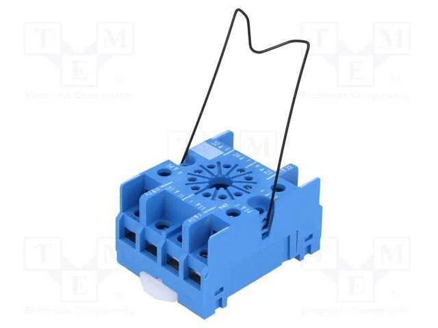 Base, Pin: 11, 10a, 250vac, 88.02, para Trilho Din, S&eacute;rie: 60.13