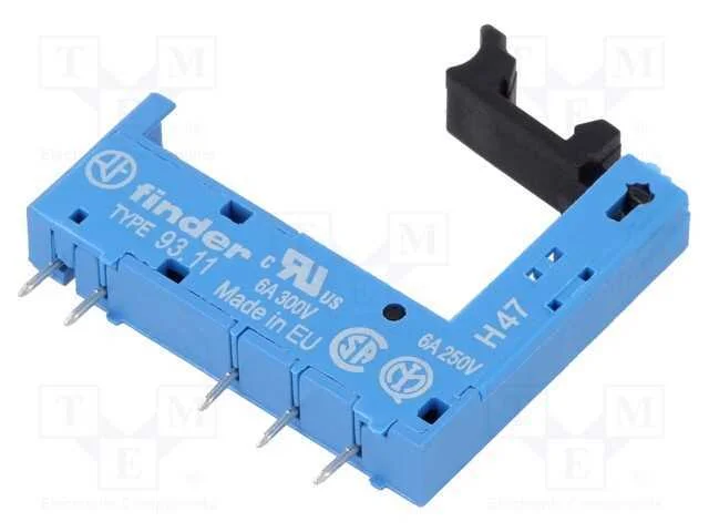 Base, Pin: 5, 6a, 250vac, Pcb, para Impressos, S&eacute;rie: 34.51,34.81