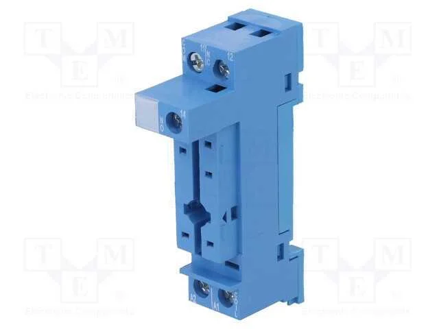 Base, Pin: 5, 10a, 250vac, para Trilho Din, Terminais de Parafuso