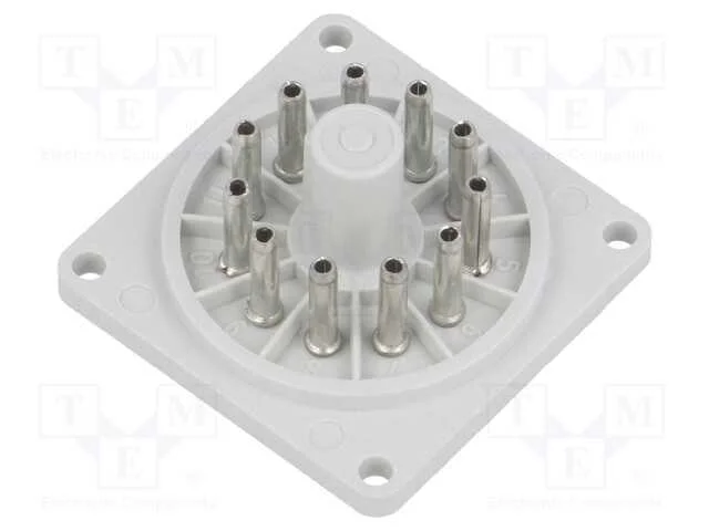 Base, Pin: 11, S&eacute;rie: R15, Con.El&eacute;ct: Tomada Redonda, Undecal