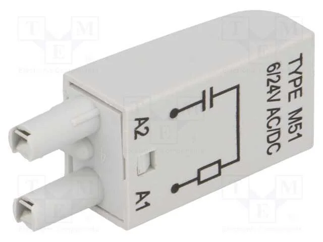 M&oacute;dulo de prote&ccedil;&atilde;o, base, 6/24VAC