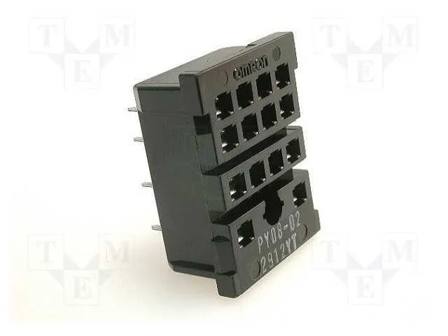 Base, Pin: 8, 10a, 250vac, H: 12mm, W: 22mm, H3yn-2, Pcb, S&eacute;rie: My2