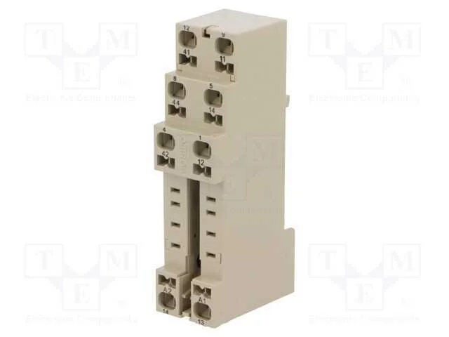 Base, Pin: 8, H3yn-2, para Trilho Din, S&eacute;rie: My2
