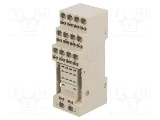 Base, Pin: 14, H3yn-2,H3yn-4,My4,My4n, para Trilho Din, S&eacute;rie: My