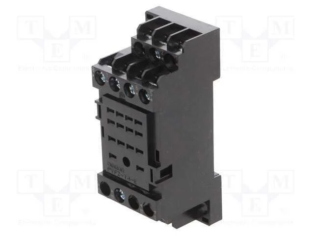 Base, Pin: 14, 10a, para Trilho Din, Terminais de Parafuso