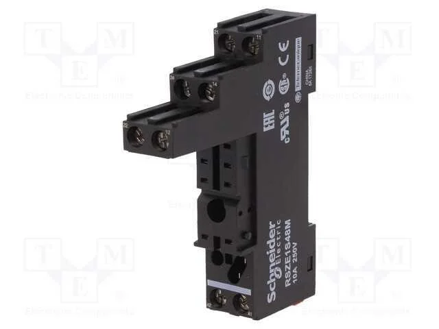 Base, Pin: 8, 10a, 250vac, Rsb2a080b7,Rsb2a080bd,Rsb2a080p7, Zelio