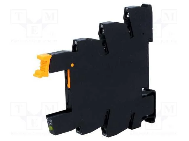Base, PIN: 8, 6A, 240VAC, para trilho DIN, S&eacute;rie:.