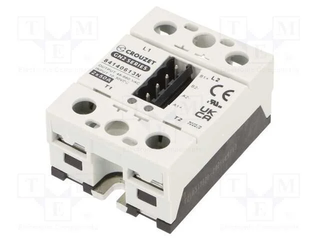 Rel&eacute;: Semicondutores, Ucoma: 10&divide;30vdc, 50a, 48&divide;660vac, -40&divide;80c