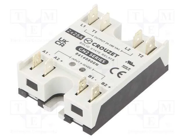 Rel&eacute;: semicondutores, Ucoma: 4&divide;32VDC, 25A, 24&divide;280.