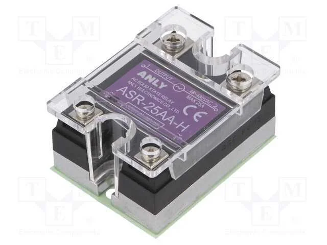 Rel&eacute;: Semicondutores, Ucom: 80&divide;280vac, 25a, 48&divide;480vac, S&eacute;rie: Asr