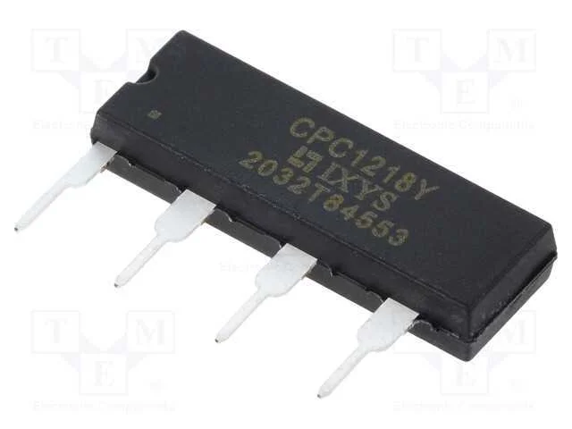 Rel&eacute;: semicondutores, SPST-NO, 600mA, max.60VAC, .