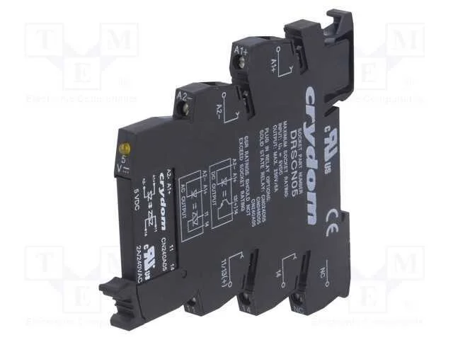 Rel&eacute;: semicondutores, Ucoma: 5VDC, 2A, max.240VAC.