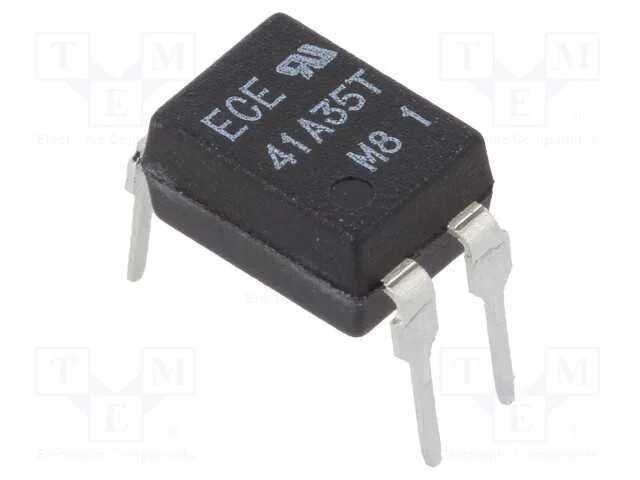 Rel&eacute;: semicondutores, Icoma m&aacute;x: 50mA, 100mA, max.